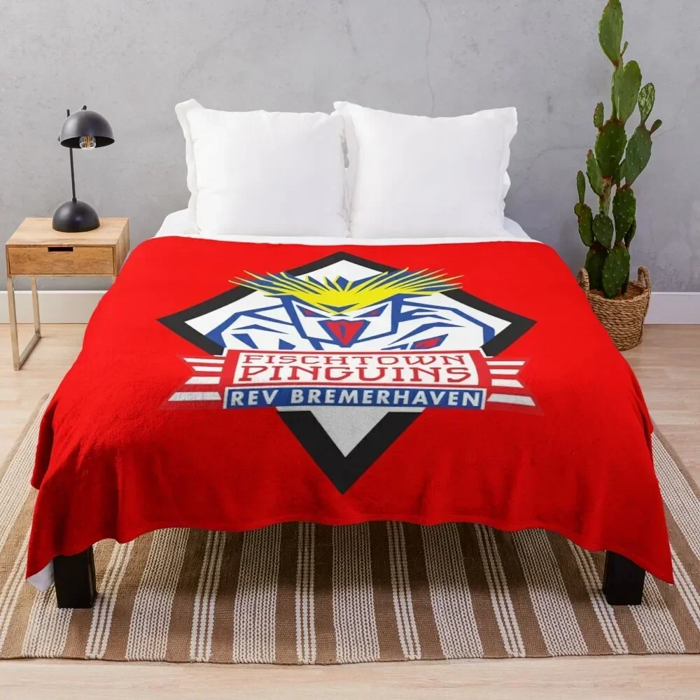 Плед Fischtown в клетку одеяло для путешествий зимы