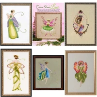 157 nc140 gardenia spring garden fairy tale counted 16ct 14ct 18ct diy cross stitch sets chinese cross stitch kits embroidery