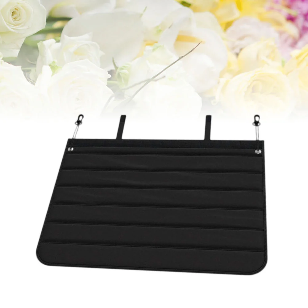 

Black Anti-dirty Pad Pet Pad Car Trunk Bumper Protection Pad Foldable Easy To Clean Car Floor Mat For Pet Supplies