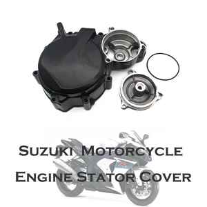 Pokhaomin Motorcycle Engine Stator Crankcase Cover for Suzuki GSXR600 GSXR750 K6 K8GSXR 600 750 2006-2013