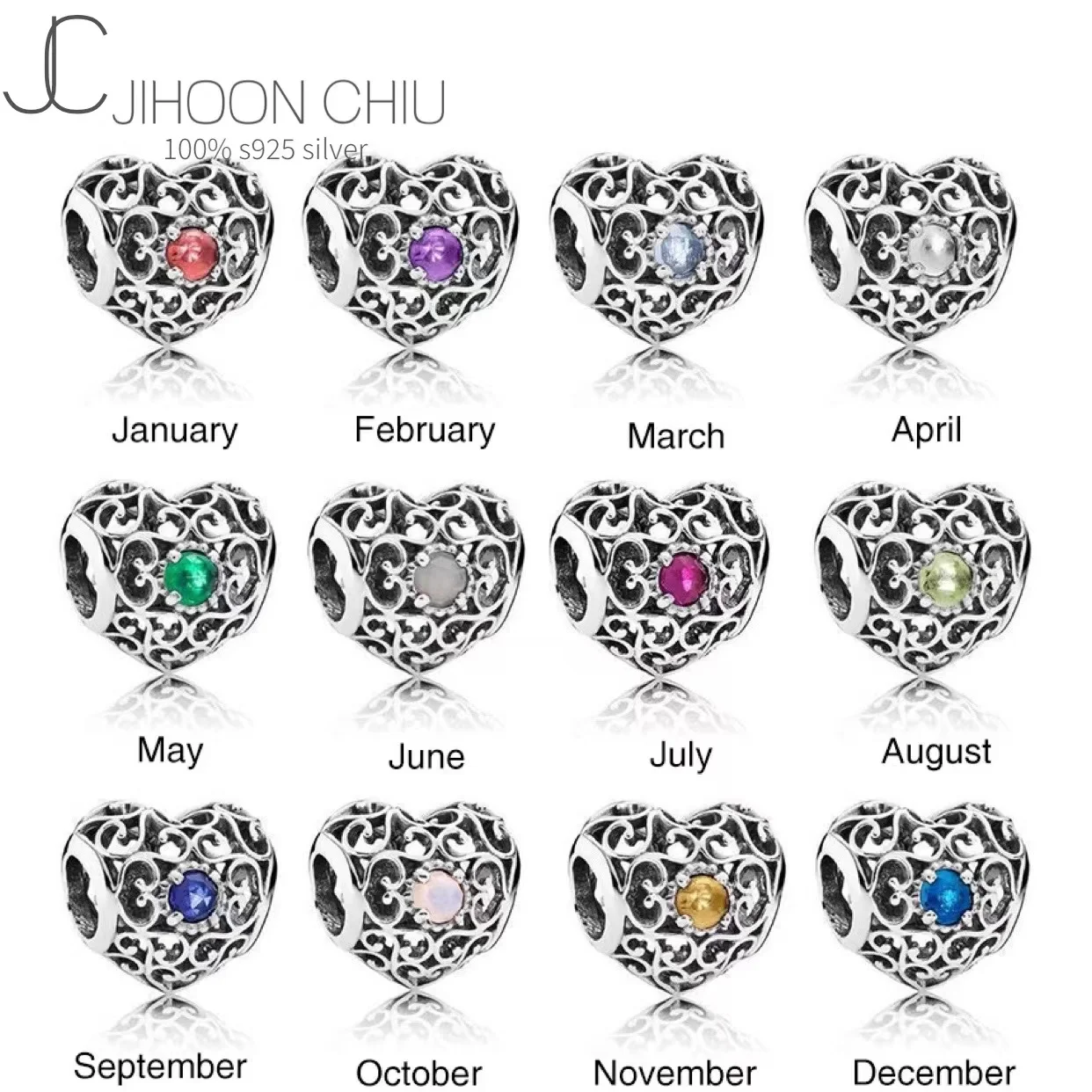 

Женский браслет из серебра 925 пробы с бусинами