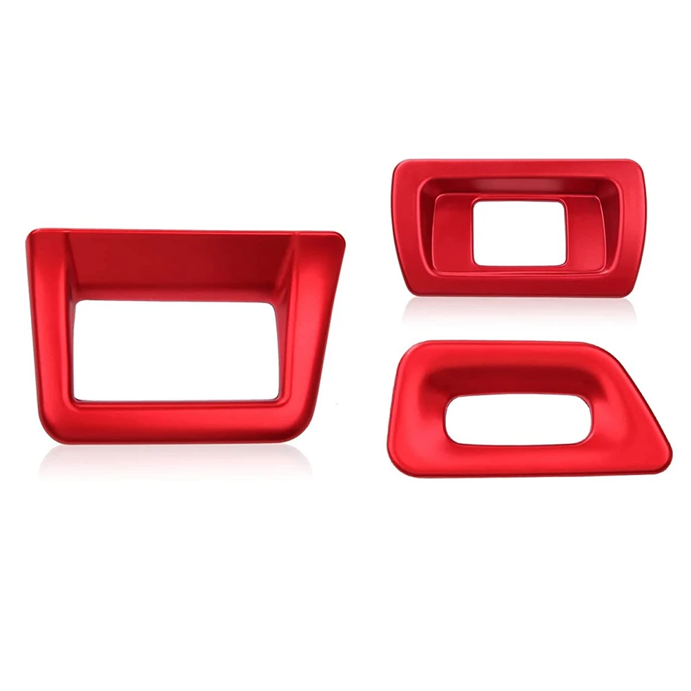 

Крышка боковой кнопки рулевого колеса для 11-го Honda Civic 2022, отделка багажника, кнопки переключателя фары, аксессуары для рамы, красный