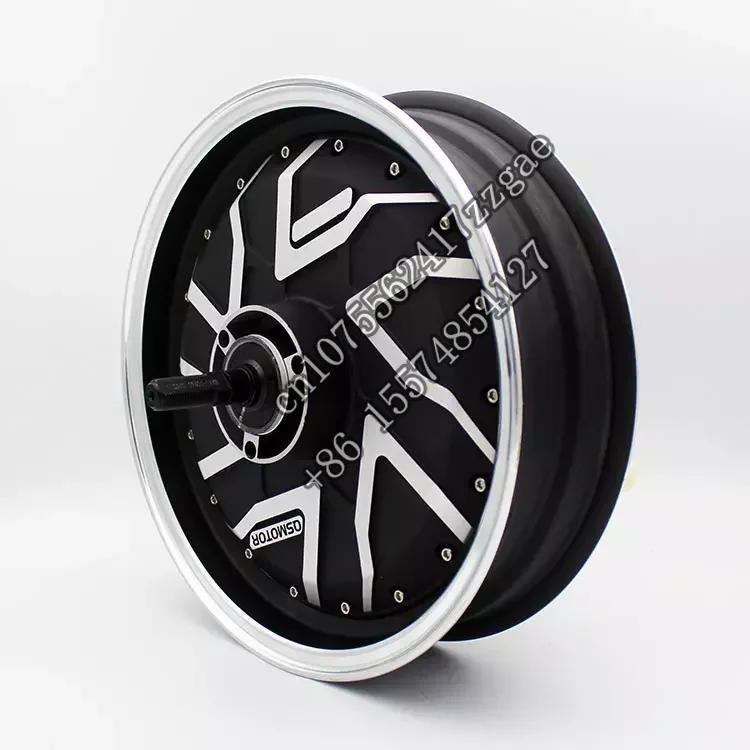 Бесщеточный строительный мотор 13 дюймов 12000 Вт 48-120 В электрический мотоцикл