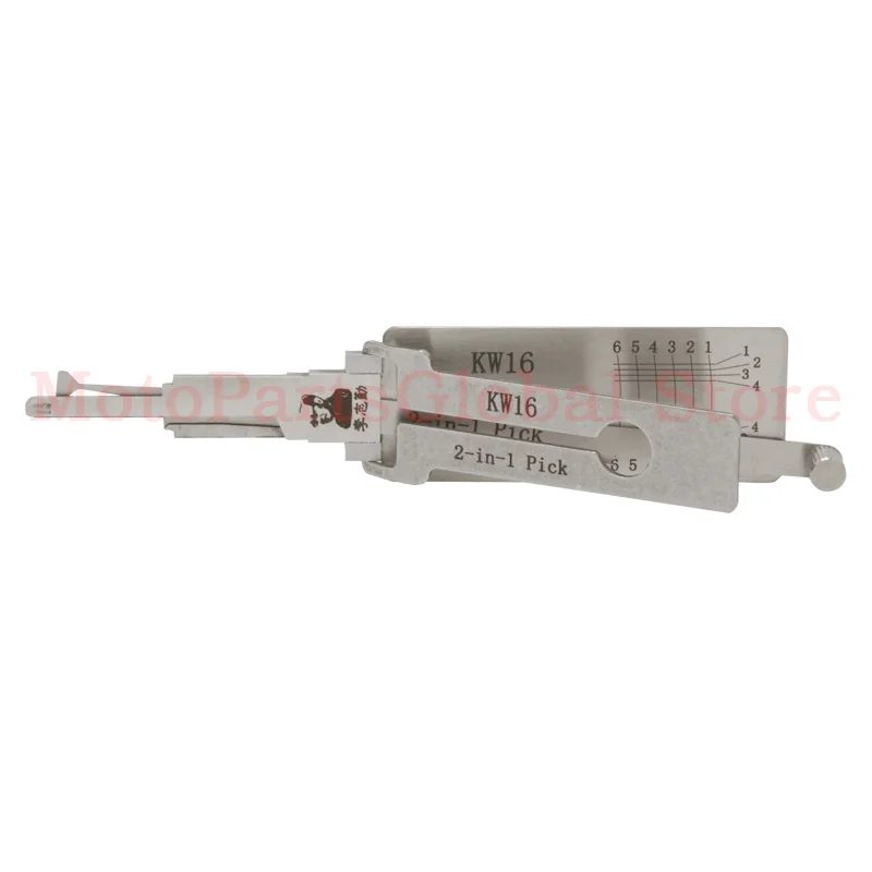 Фото Инструмент lishi 2 в 1 KTM1 KW16 KW18 KYM2 PG02 GPX HD74 HD75 KYM2R YH35 №2