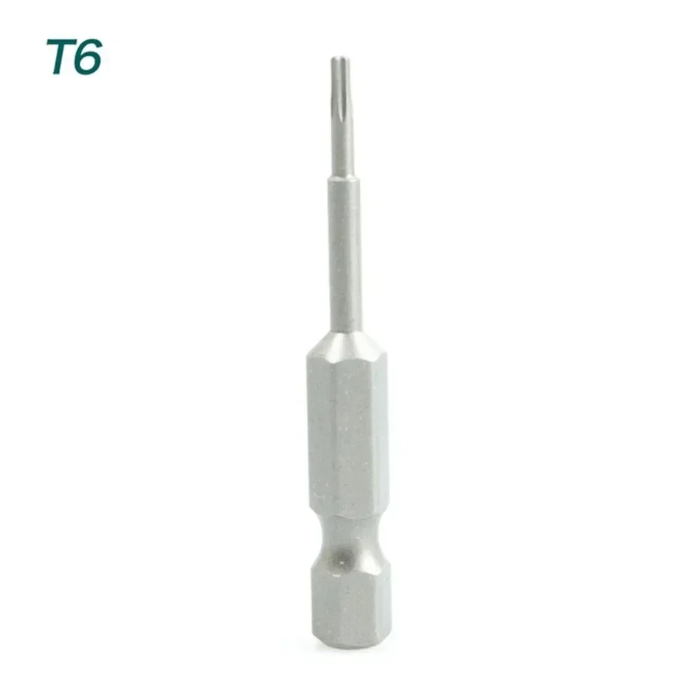 

1 шт. 50 мм отвертка Torx с отверстием T5 Torx T7 T15 T20 T25 T27 T30 1/4 дюйма с шестигранным хвостовиком, электрическая отвертка со звездой, набор бит