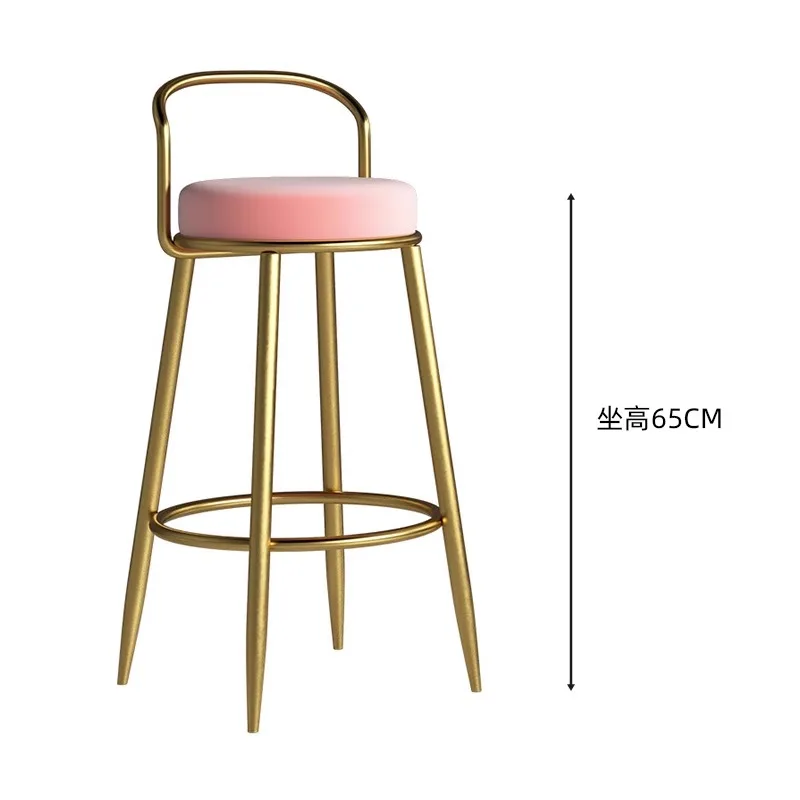 Барный стул Island роскошные стулья со спинкой для гостиной металлические высокие