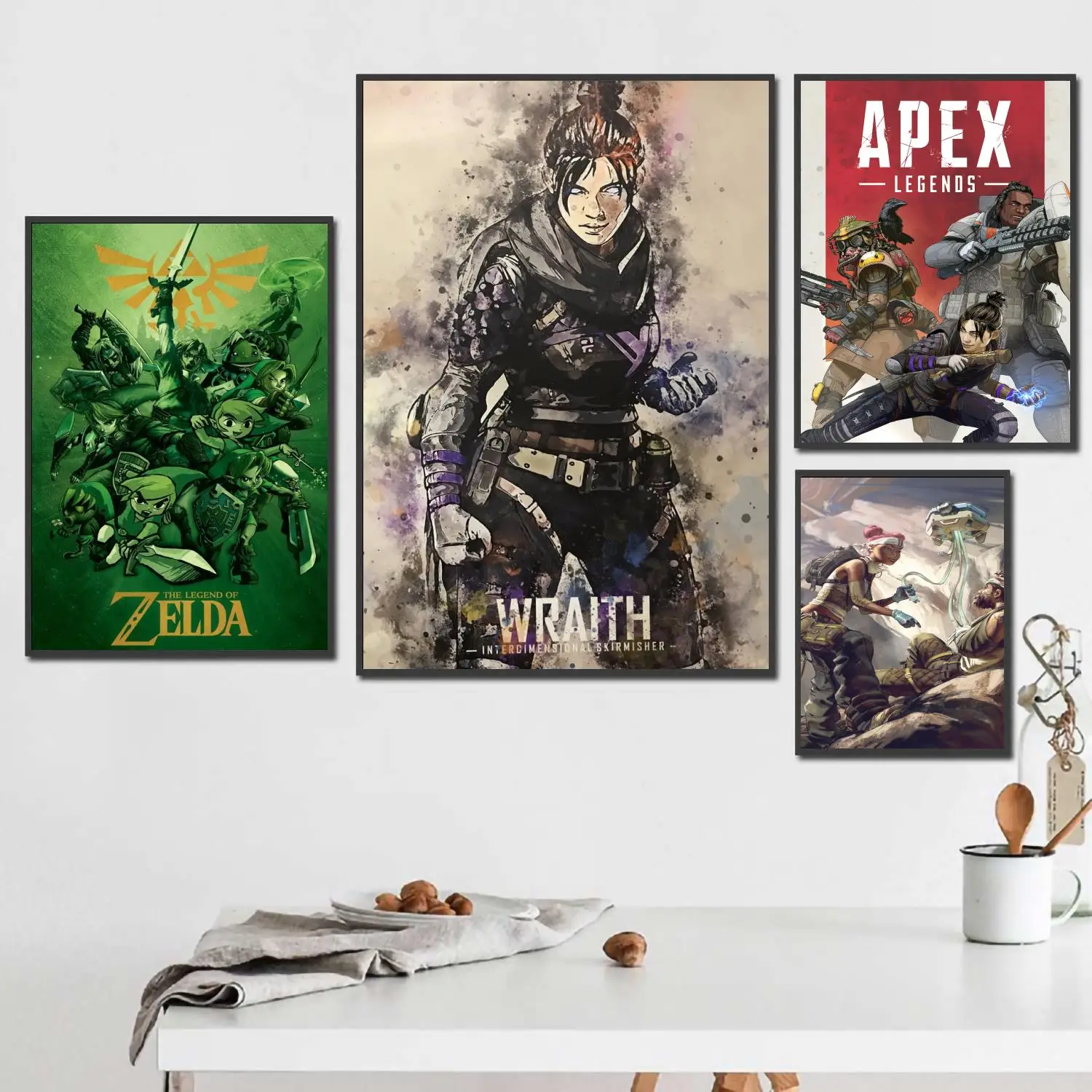 Видеоигра Apex Legends 24x36 декоративные холщовые постеры декор для комнаты бара кафе