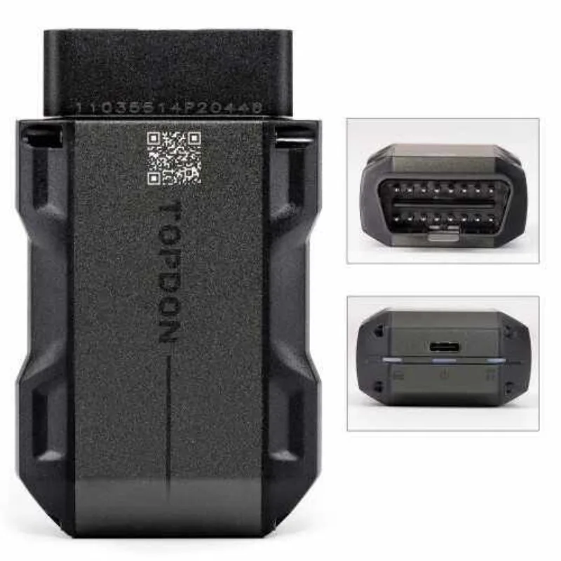 Фото Система диагностики Topscan Pro OBD2 с двунаправленным управлением, 60+28 функций сброса, прибор для диагностики автомобилей и определения неисправностей №3