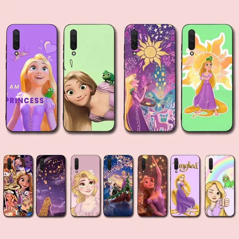 Disney Tangled Princess Phone Case for Xiaomi mi 8 9 10 lite pro 9SE 5 6 X max 2 3 mix2s F1