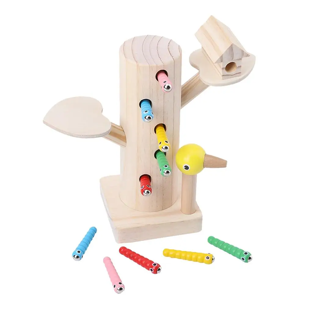 

Bird Game Catch Worms Toys for Children Educational Baby