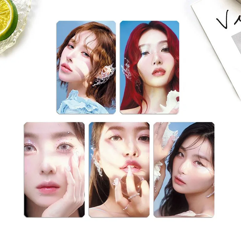 Kpop 5 шт. Irene Kang Seul Gi Joy Yeri 2025 СЕЗОННЫЕ РЫЛЕНИЯ Картка BEHIND Коллекция фанатов Seung-Wan