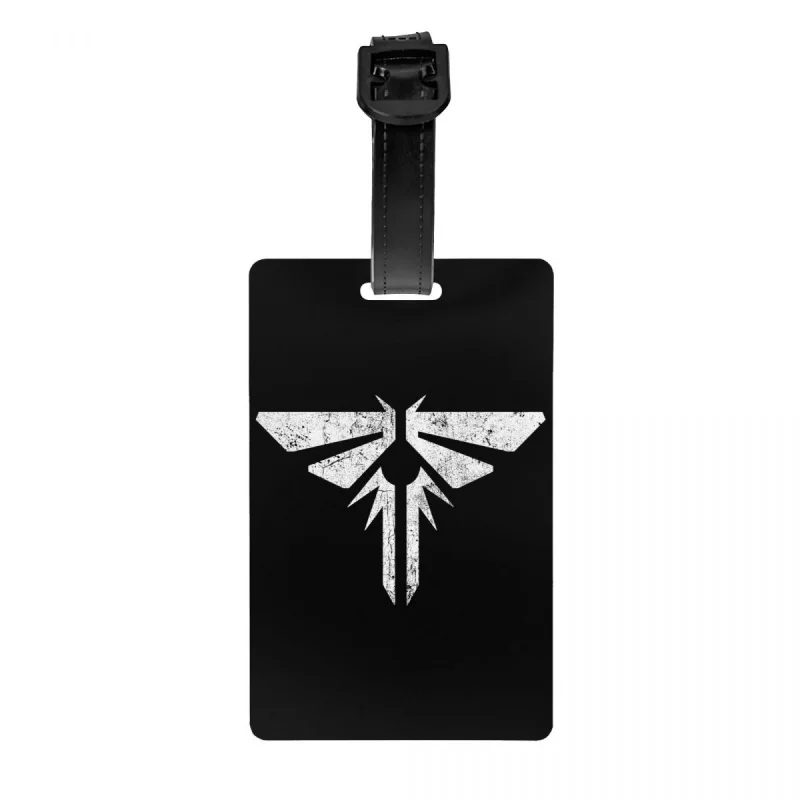 

The Last Of Us Firefly Luggage Tag Travel Bag Suitcase Privacy Cover ID Label