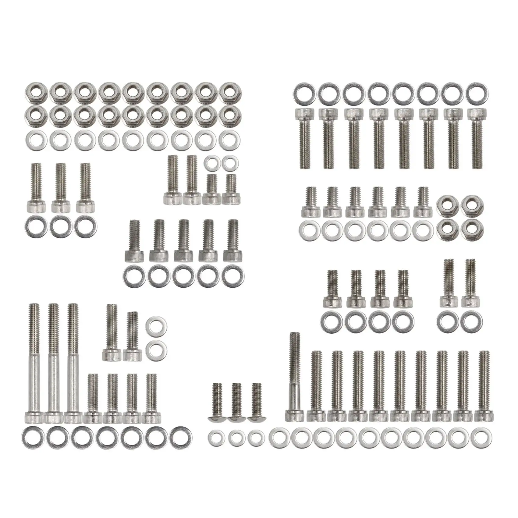 

For- Yfz350 Banshee Atv Stainless Steel Engine Bolt Screw Kit Set