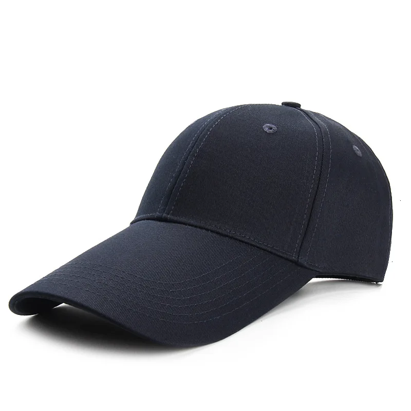 

Men's Spring And Summer Lengthened Baseball Cap Brim Women's Cotton Cap With All-Purpose Sun Block Cap Light Plate Cap