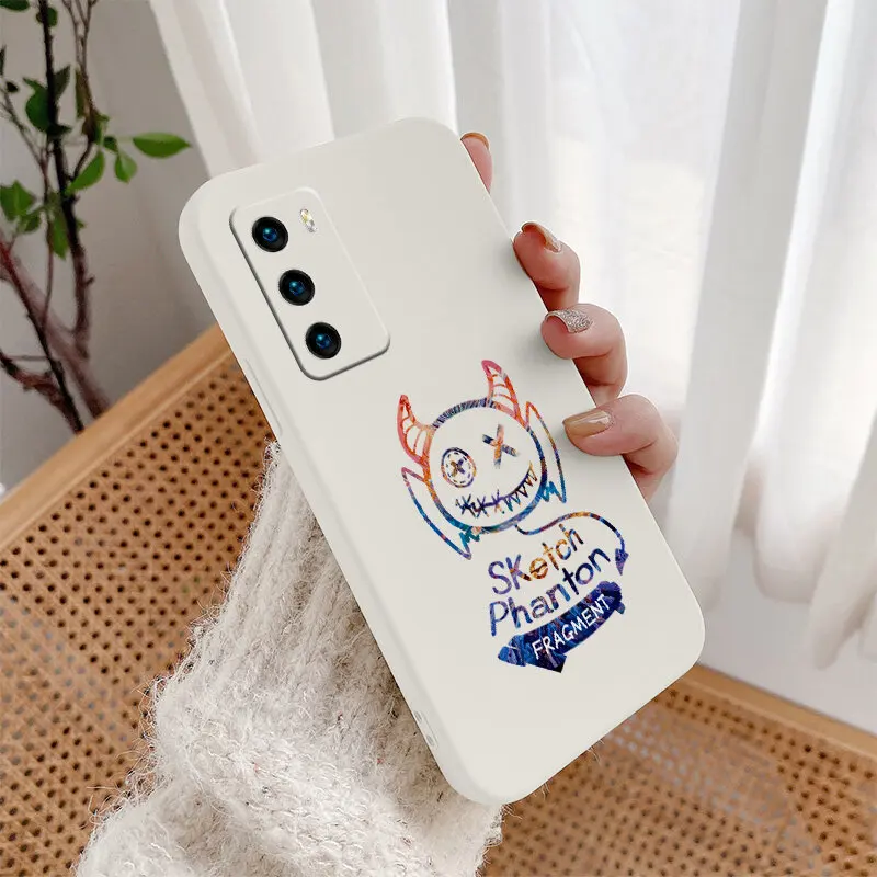 

NOHON Soft Case For OPPO RENO 2 2F 3 4 Pro 5 PLUS 6 6Z ACE Z FIND X2 X3 Sketch phanton Anti-Drop Quality phone Back Cover