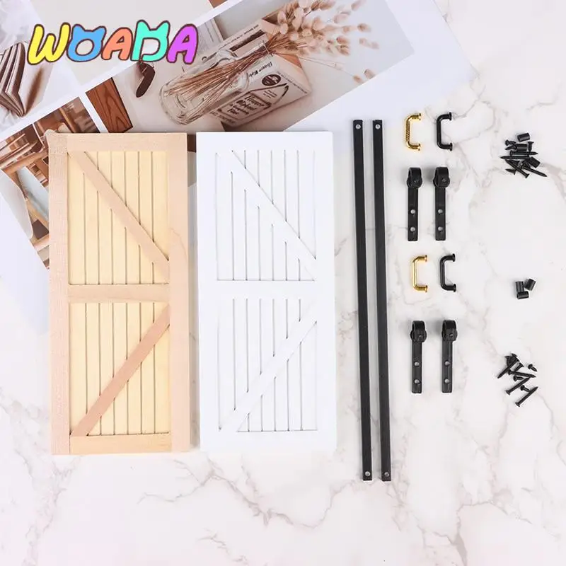 Sliding Door Hanging Rail System Roller Track Furniture Model Toy