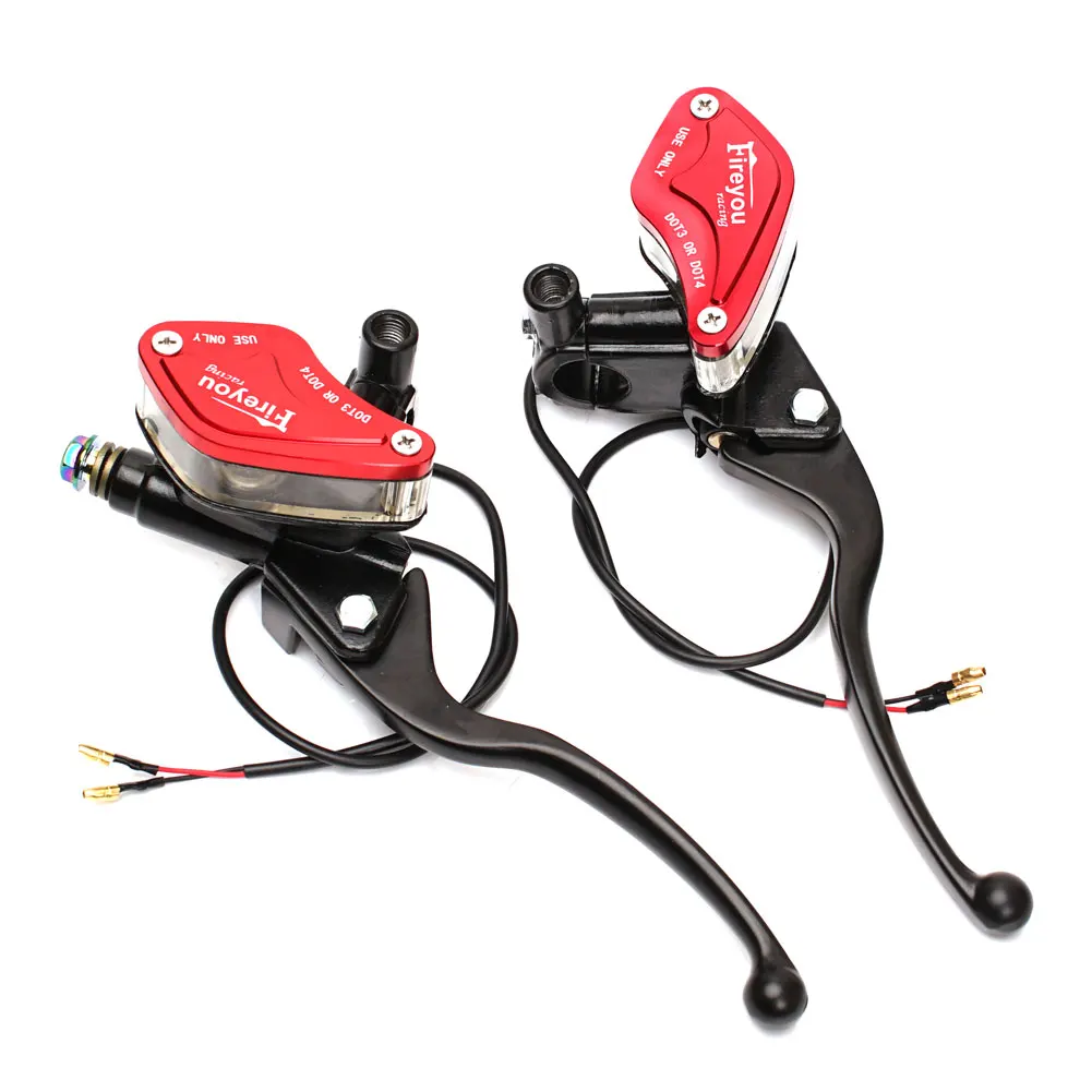 Универсальный мотоциклетный тормозной насос 22 мм, рычаги гидравлического сцепления, ручка для Yamaha Honda Suzuki Kawasaki, аксессуары для мотоциклетных тормозов