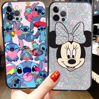 disney mickey phone cases for iphone 11 12 pro max 6s 7 8 plus xs max 12 13 mini x xr se 2020 back cover soft tpu coque