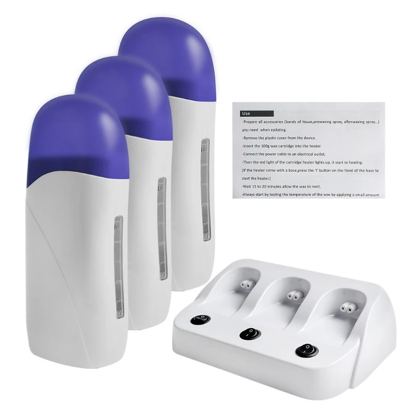 Многофункциональный ролик для депиляции с горячим воском безболезненное