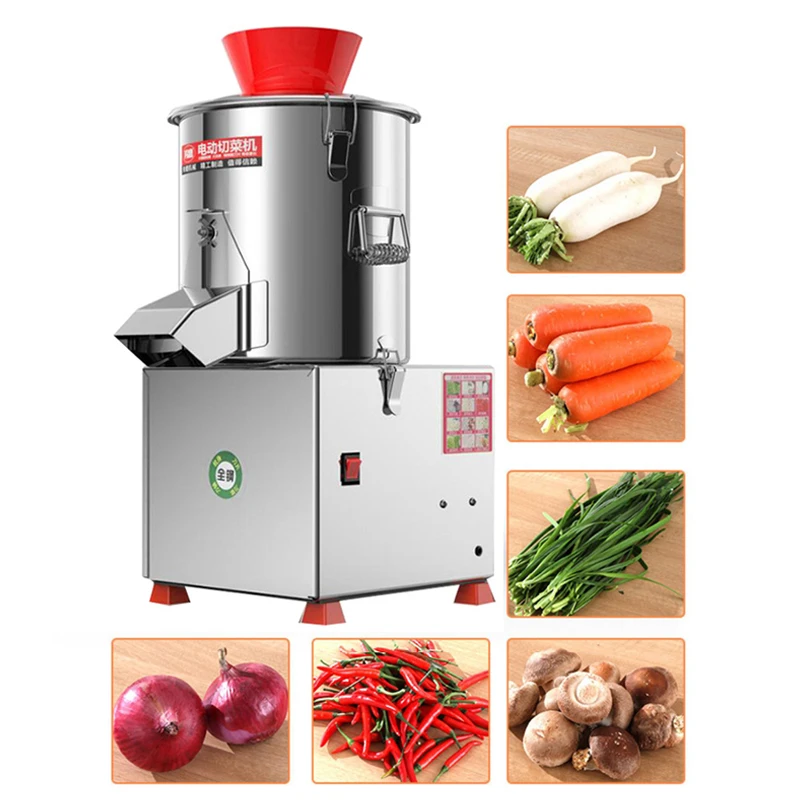 

Electric Multifunctional Vegetable Cutting Machine Dumpling Shop Canteen Stainless Steel Stuffing Making Machine