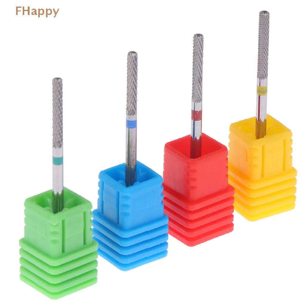 

2.35mm Tungsten steel Nail Drill Bit nail file Carbide Nozzle Gel remover Nail Cleaner Millings Bit