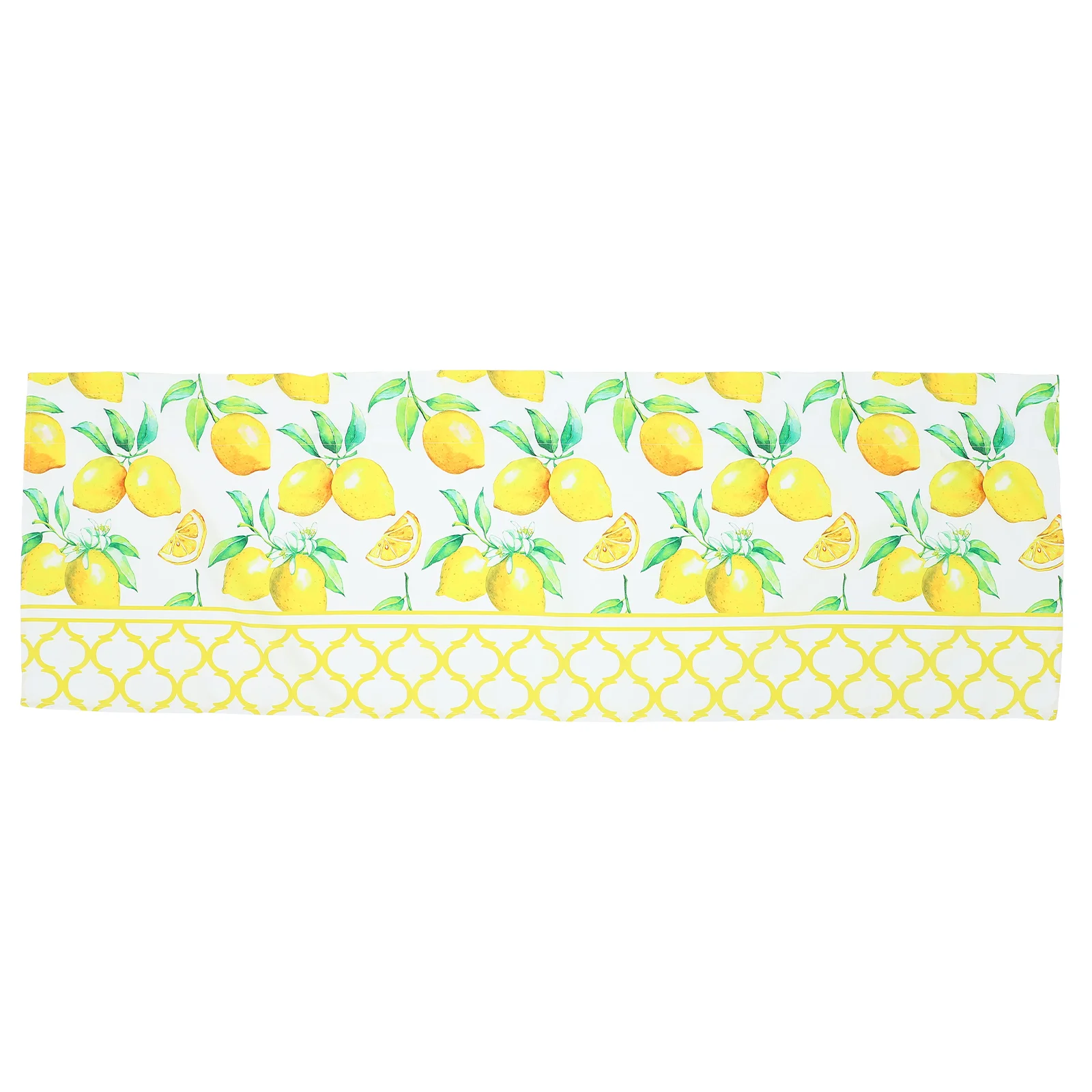 

Window Curtain Lemon Kitchenvalances Valance Curtains Decorations Short Drape Windows Room Darkening Treatment Valences Tier