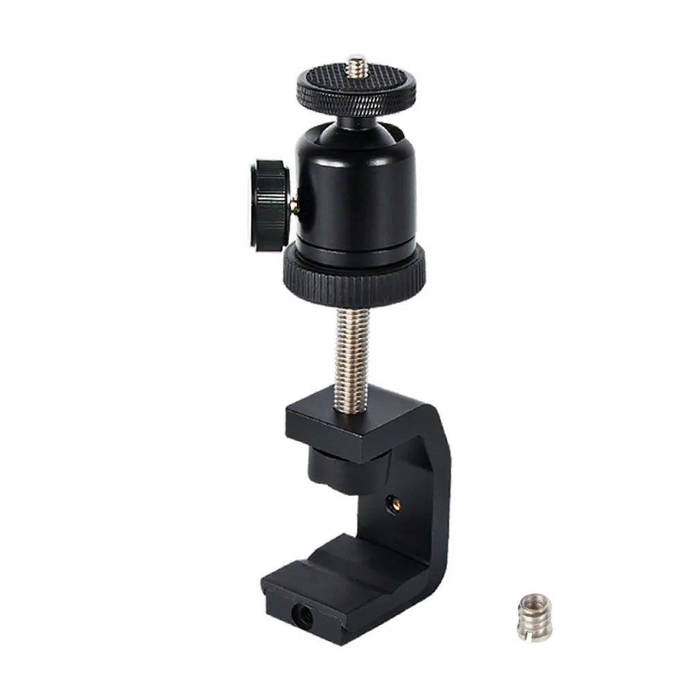 

Аксессуары штатив с зажимом многофункциональная мини-Шариковая головка рабочего стола типа C Регулируемый прочный с винтовым креплением д...