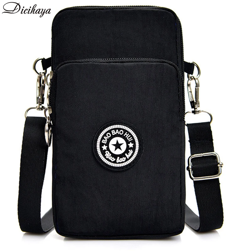 

DICIHAYA BRAND Small Shoulder Bags Oxford Women Mobile Phone Bags Mini Female Messenger Purse Lady Wallet Female CrossBody Bag