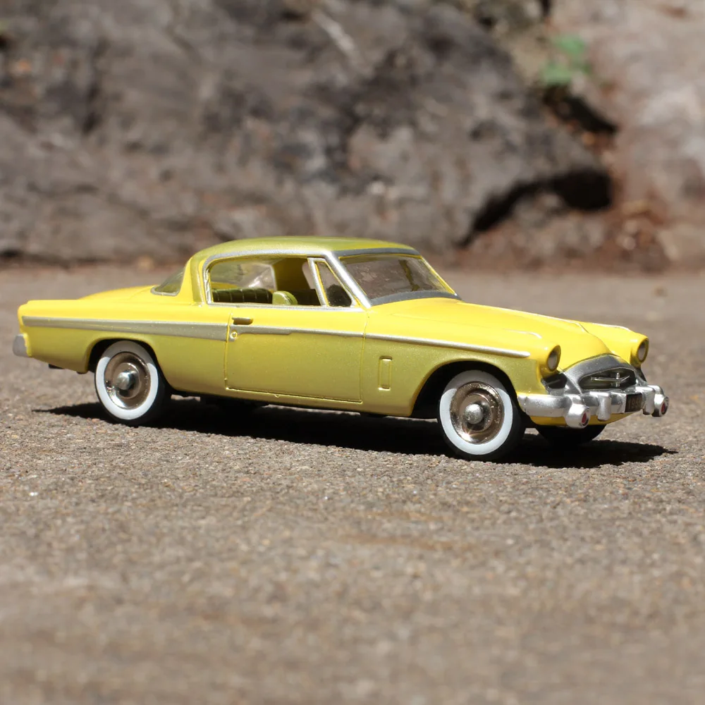 Детская модель ретро GFCC 1955 студенческий президент Speedster купе модель автомобиля металлические Литые и игрушечные автомобили Реплика хобби золото 1:43
