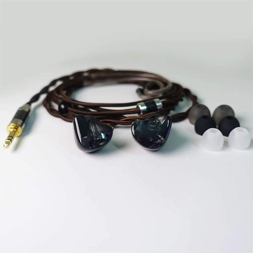 Наушники-вкладыши MONYUE M8 10 мм DLC DD + 3BA HiFi IEMs динамические и сбалансированные