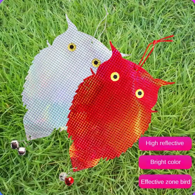 1-10 шт. двусторонняя отражающая птица на балконе