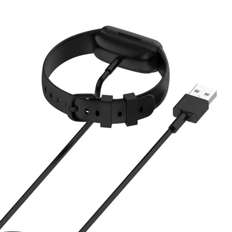 

Black Wristband Charger 100cm Watch Charging Base Smartwatch Super Fast Charge Anti-interference Watch Accessories 30cm/100cm
