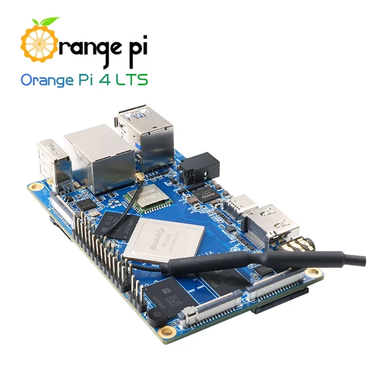 Orange Pi 4 LTS Гб LPDDR4 + 16 EMMC Rockchip RK3399 поддержка Wi-Fi BT5.0 Gigabit Ethernet запуск Android Ubuntu Debian OS