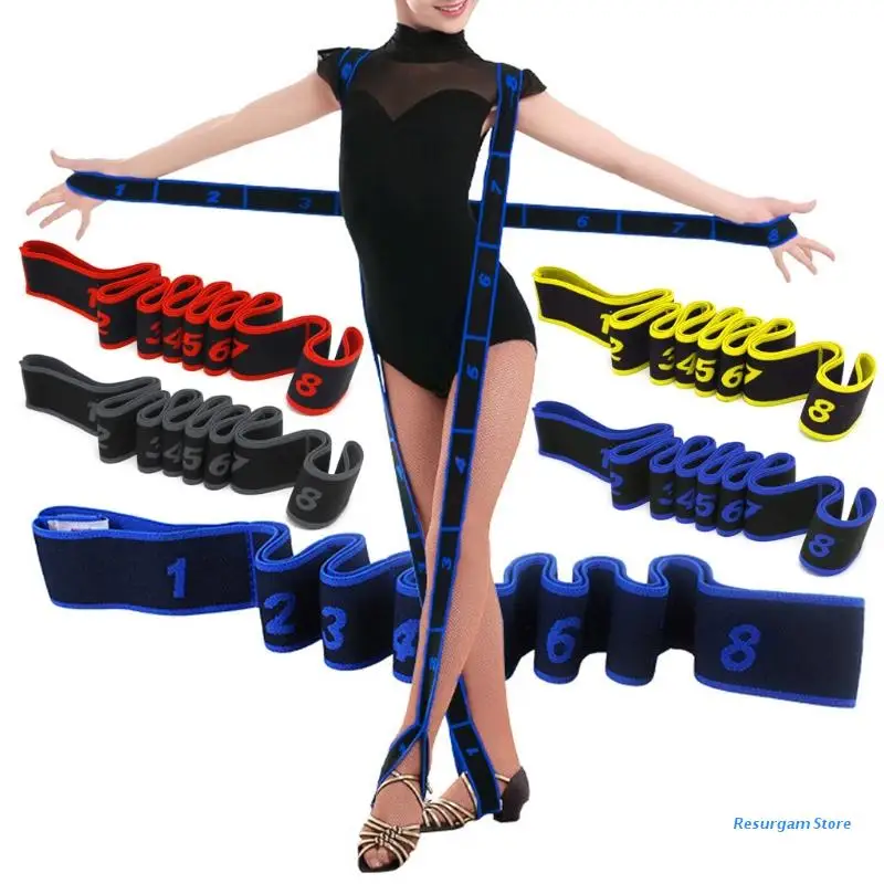 

Женский эластичный пояс для йоги, фигурка на талии, Эспандер для ног, ремень для фитнеса, Цветной ремень, ремень для фитнеса, Прямая поставка