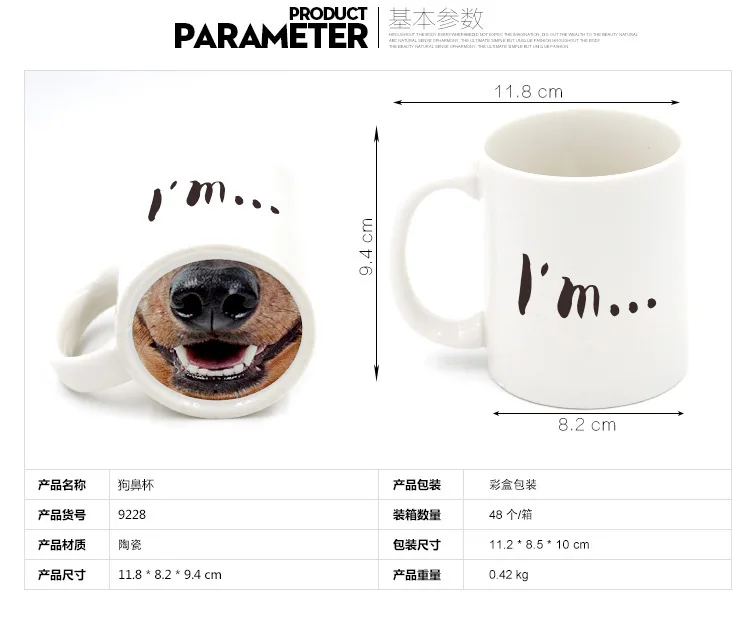 Фото Забавная кружка с изображением собаки, новинка, кофейная кружка с щенком, чайная чашка, кофейная чашка, подарок на день рождения для женщин и мужчин, керамическая кружка, домашний декор №5