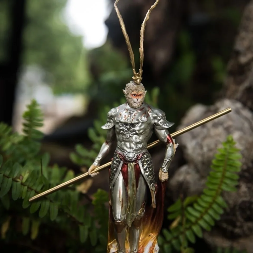 Sun Wukong большой шалфей Ци Тянь победил каретки Будды в украшении битвы и черной