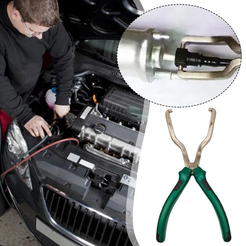 AU04-профессиональные плоскогубцы для соединения бензиновых труб разборка масла