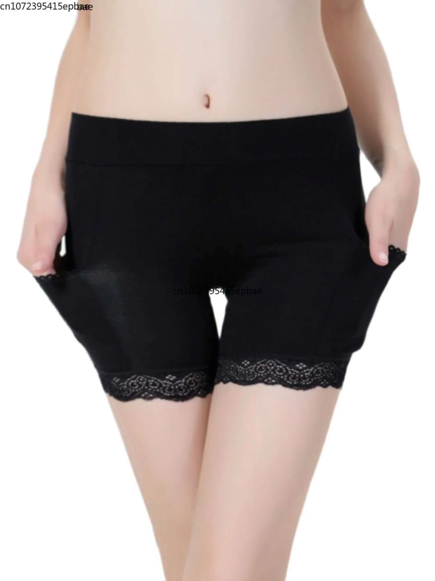 

Леггинсы из бамбукового волокна с карманами и защитой от ходьбы