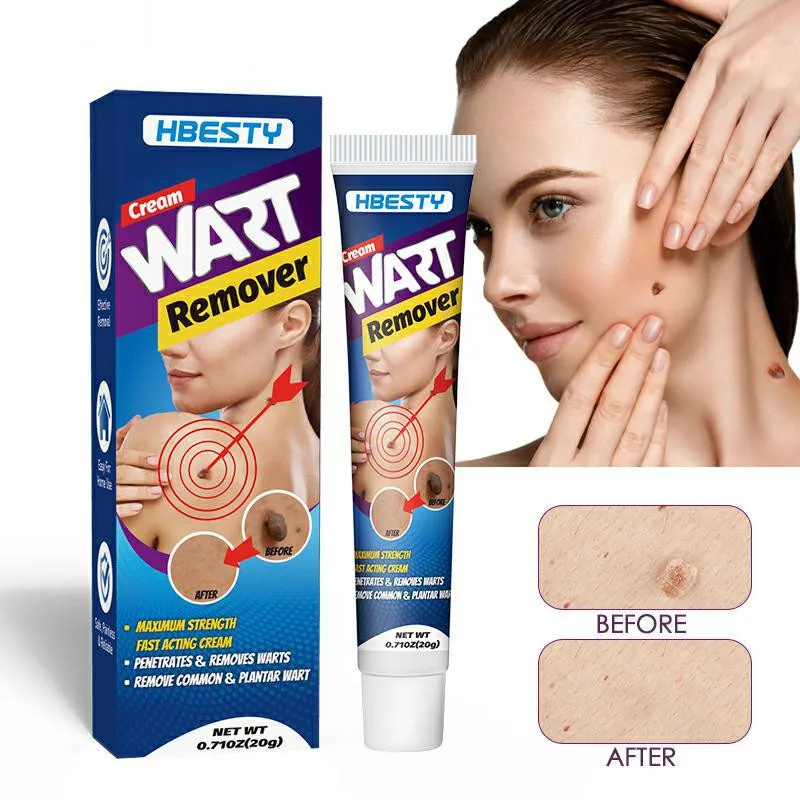 

1pc Wart Treatment Cream Warts Removal Antibacterial Ointment Remove Skin Tag Foot Corn Mole Acne Herbal Medical Plaster