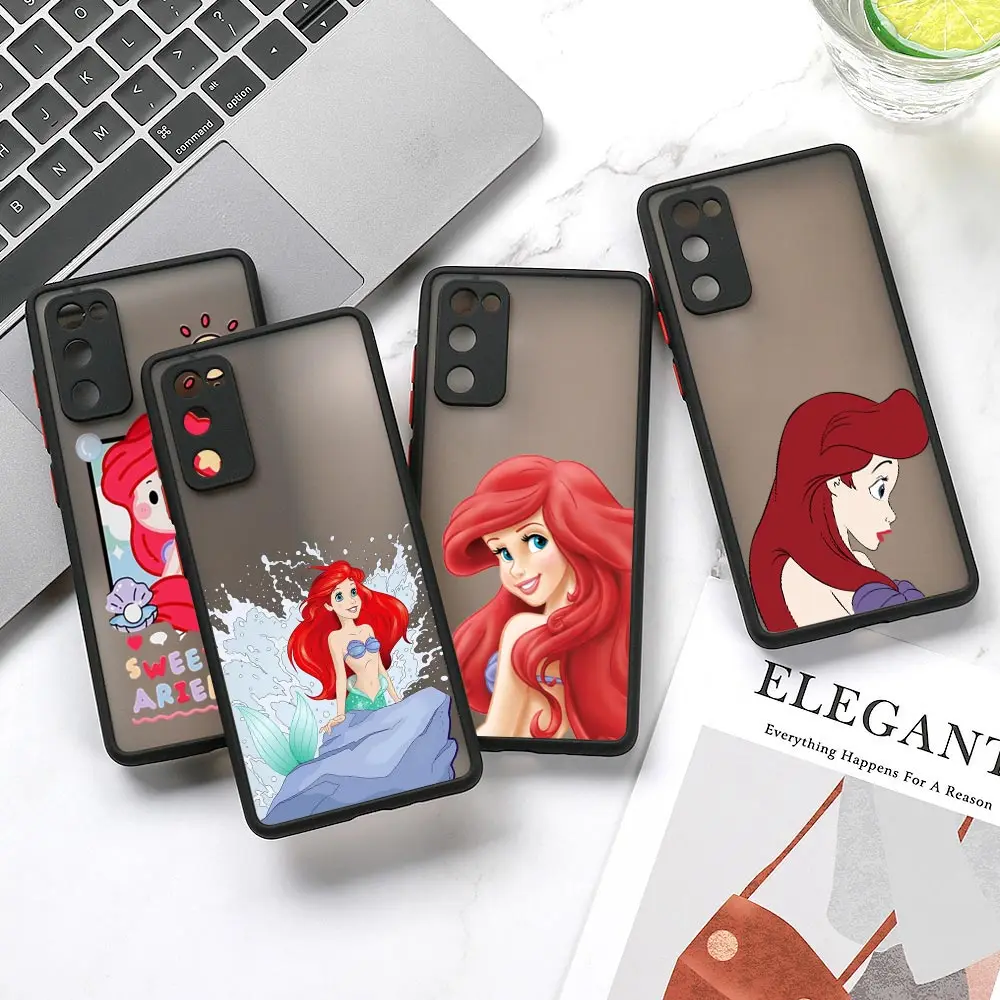 

The Little Mermaid Princess Ariel Case for Samsung A52 A72 A73 A71 A70 A53 A52 A51 A50 A42 A33 A32 A31 A23 A22 A21S A14 5G Cover