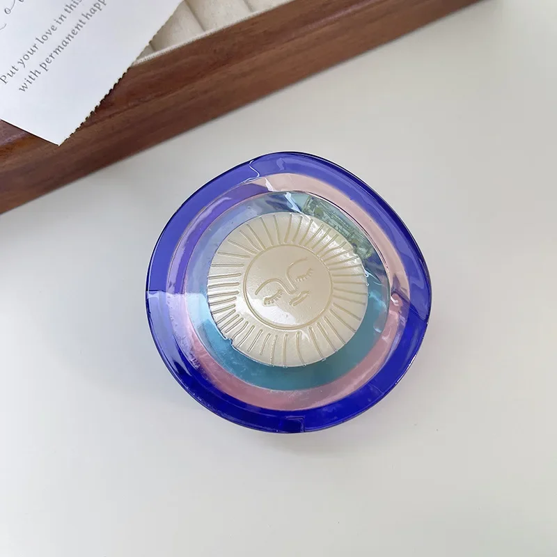 New Retro Sunflower Hair Claw Creative Face Shield Swan Crab Clip Acetate Clips Akcesoria do włosów dla kobiet Dziewczyny Spinki