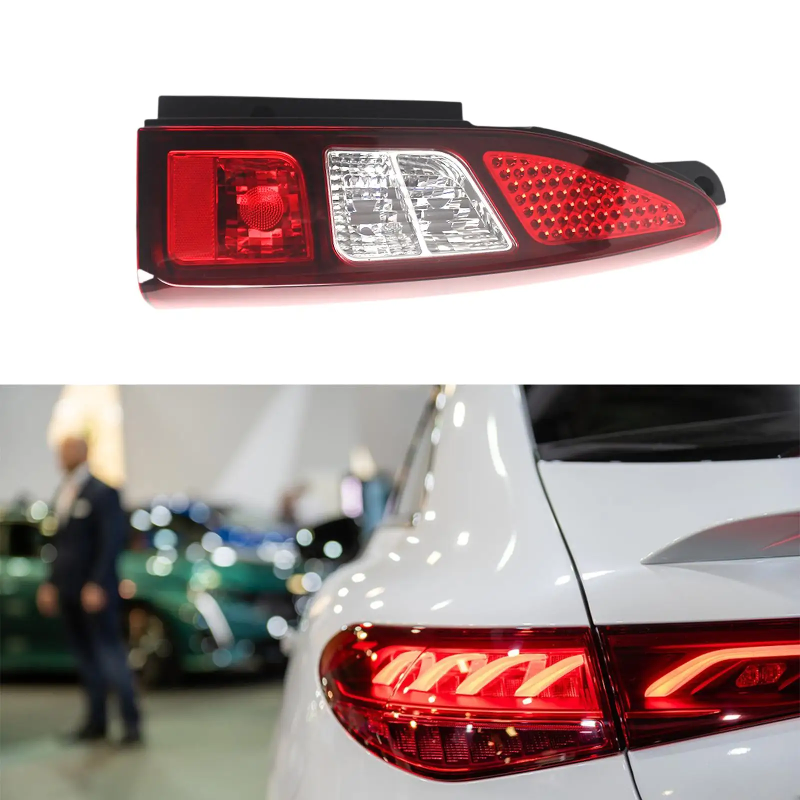 9677205180 Задний фонарь в сборе для запасных частей фургона Peugeot Partner MK2