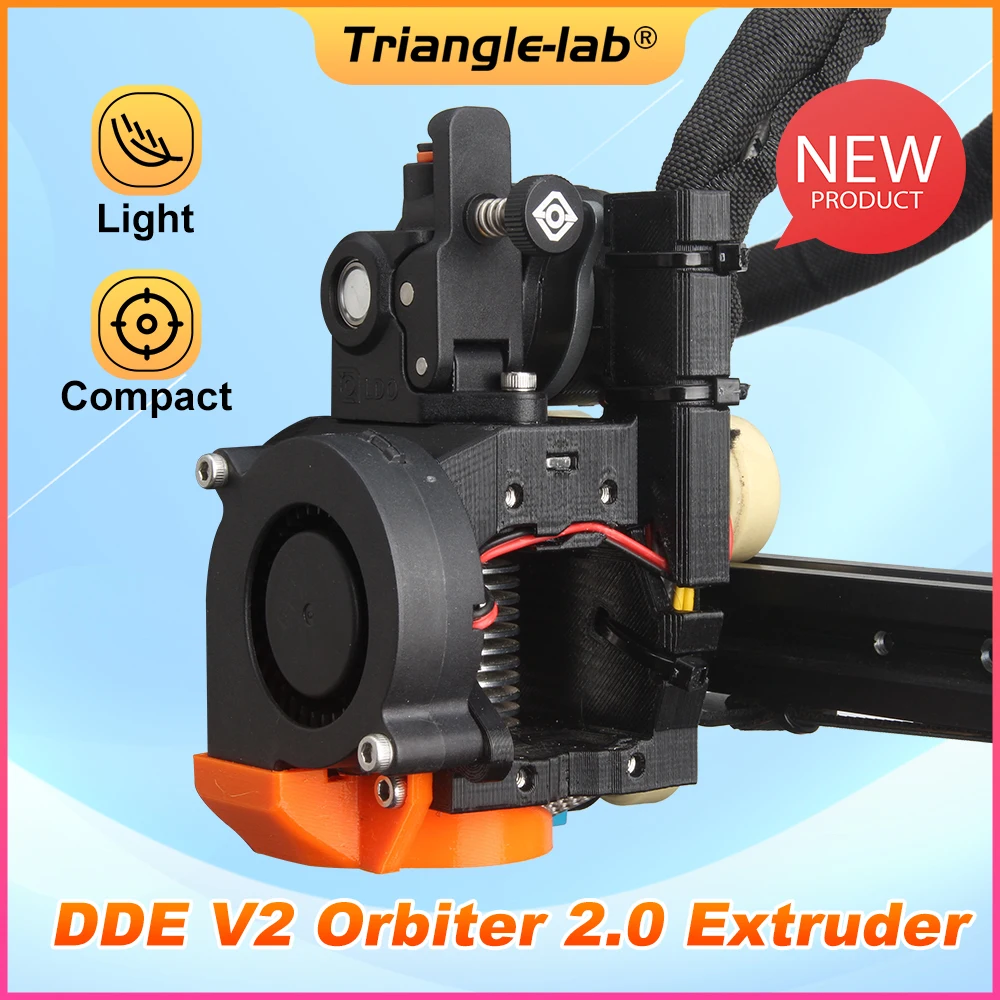 Trianglelab DDE V2 Orbiter 2.0 Extruder Direct Drive Extruder Orbiter 2.0 For V6 Hotend Creality3D Ender3Ender5 CR10 3D Printer loading=lazy