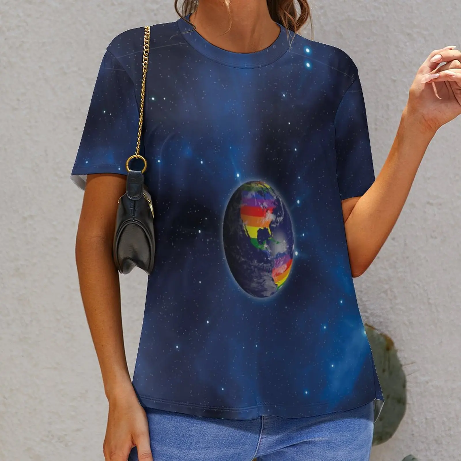 

Top Tee Twin Blue-02 Graphic Cool Activity Competition USA Size High Quality