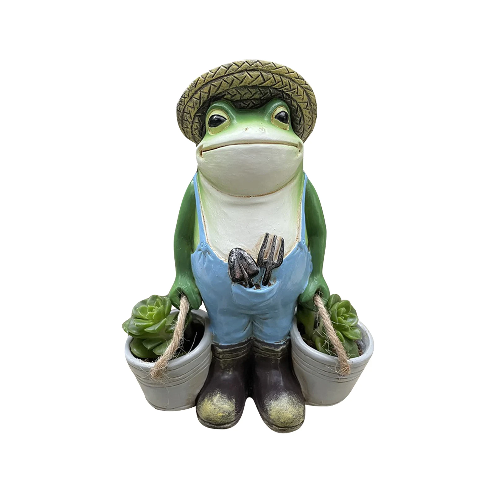 

Статуэтка садовая декоративная для дома, домашний декор, статуя лягушки из смолы для дома и улицы, подарок, смешная скульптура в виде животн...