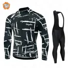 Мужская Зимняя Теплая Флисовая велосипедная кофта Ralvpha, футболка для гоночного велоспорта, новинка 2022, велосипедная кофта для триатлона, соревнований по велоспорту