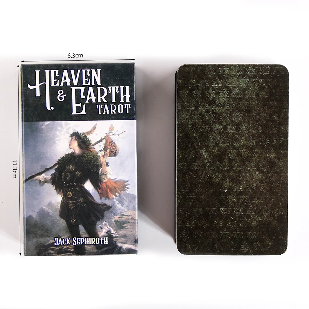 

Heaven Earth Tarot Cards 78 New Tarot Cards For Beginners With Guidebook Card Board Game
