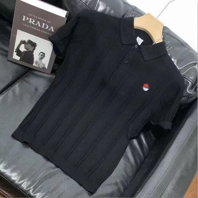 

2023 men golf wear Men Golf clothing summer men's golf t-shirt comfortable soft breathable Men's Tops Short Sleeves Golf