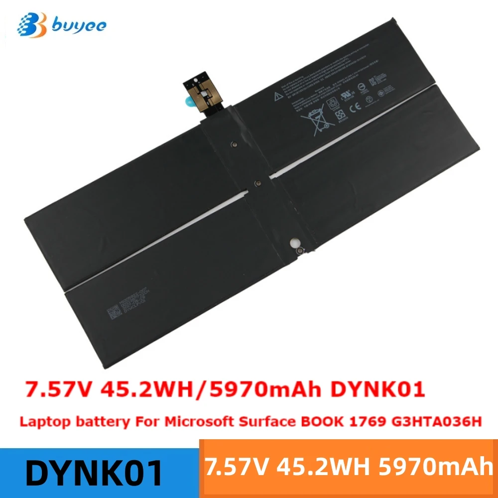 Оригинальный аккумулятор для ноутбука DYNK01 Microsoft Surface Book 1/2 Gen 1769 1782 G3HTA036H 7 5 В 45 2