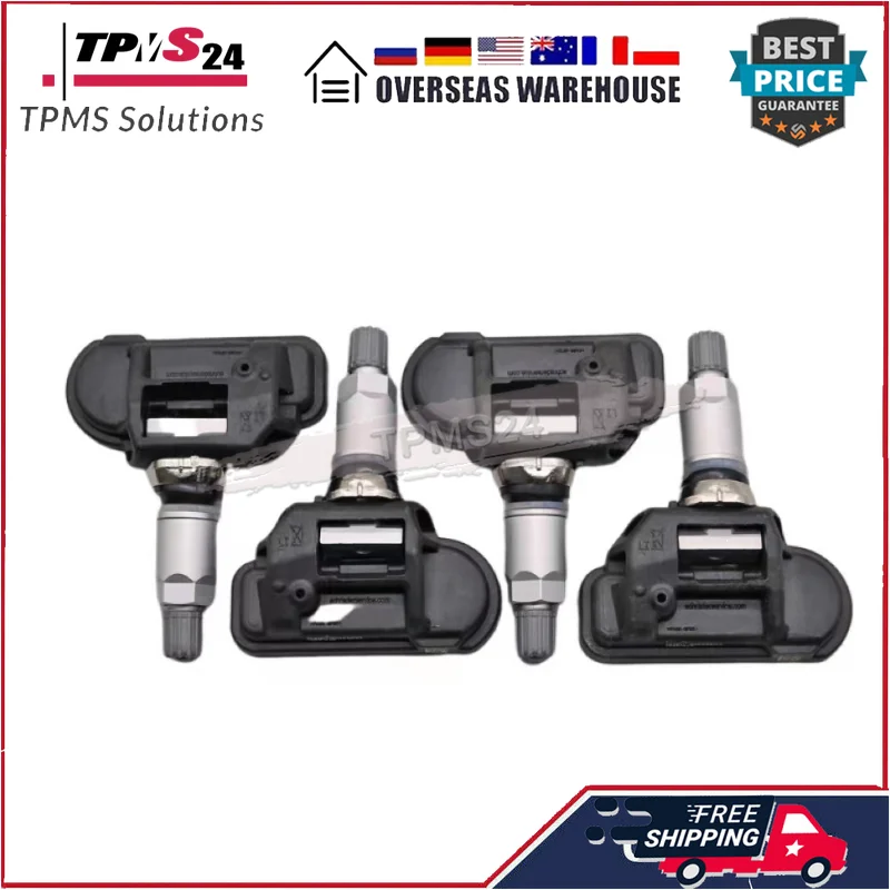 

4 шт. для Chevrolet Corvette Volt Opel Astra J Cascada Corsa E Vauxhall Astra MK 433 МГц датчик TPMS 13581560 13598775 13327259